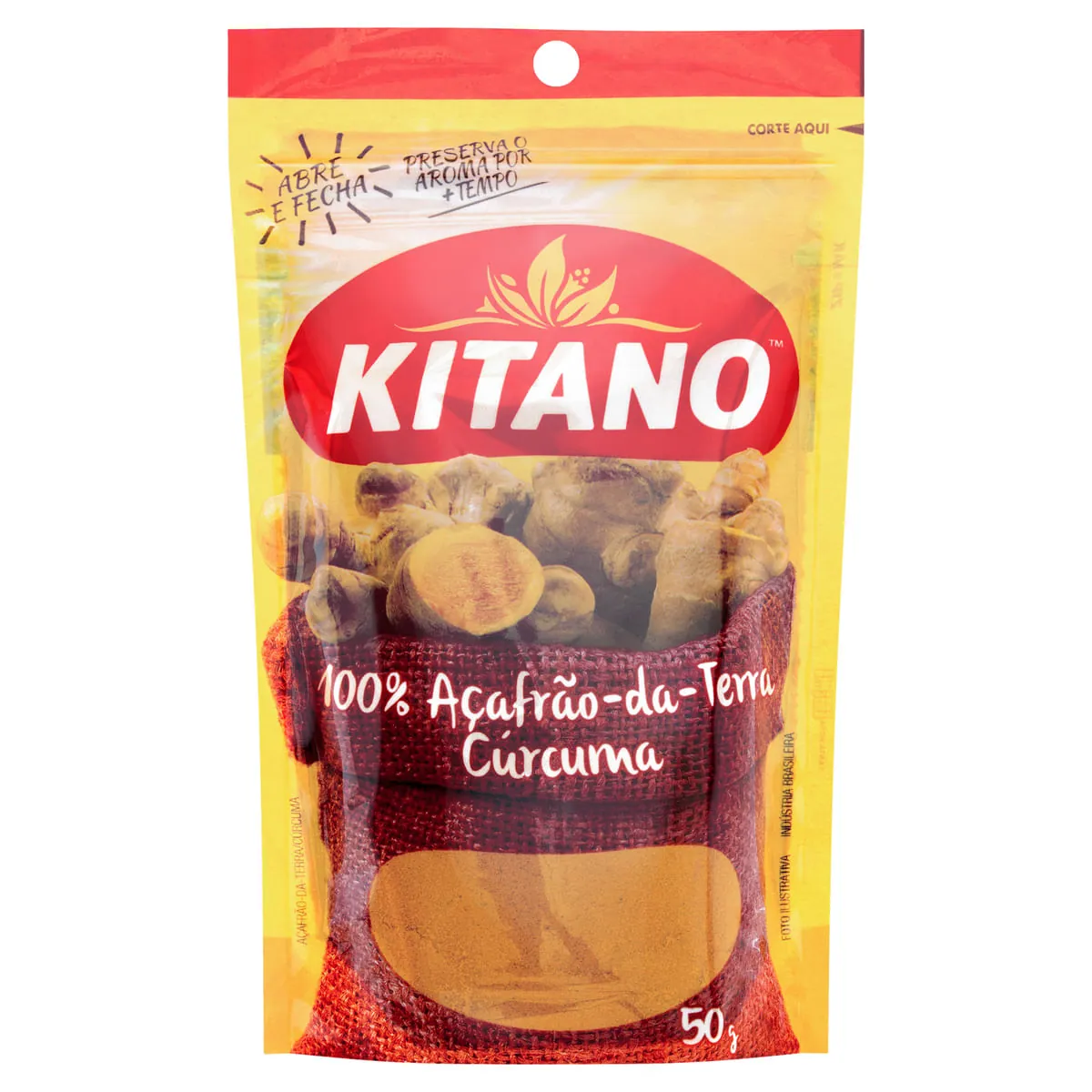 Açafrão da Terra KITANO Pacote 50g
