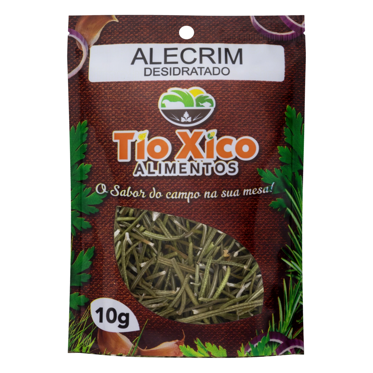 Alecrim Desidratado Tio Xico Alimentos Pacote 10g