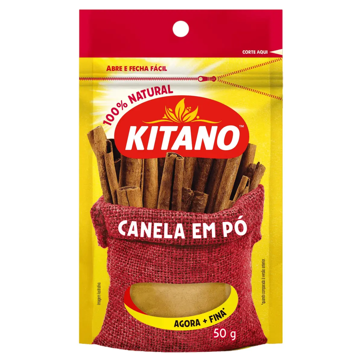 Canela Pó Kitano Pouch 50g