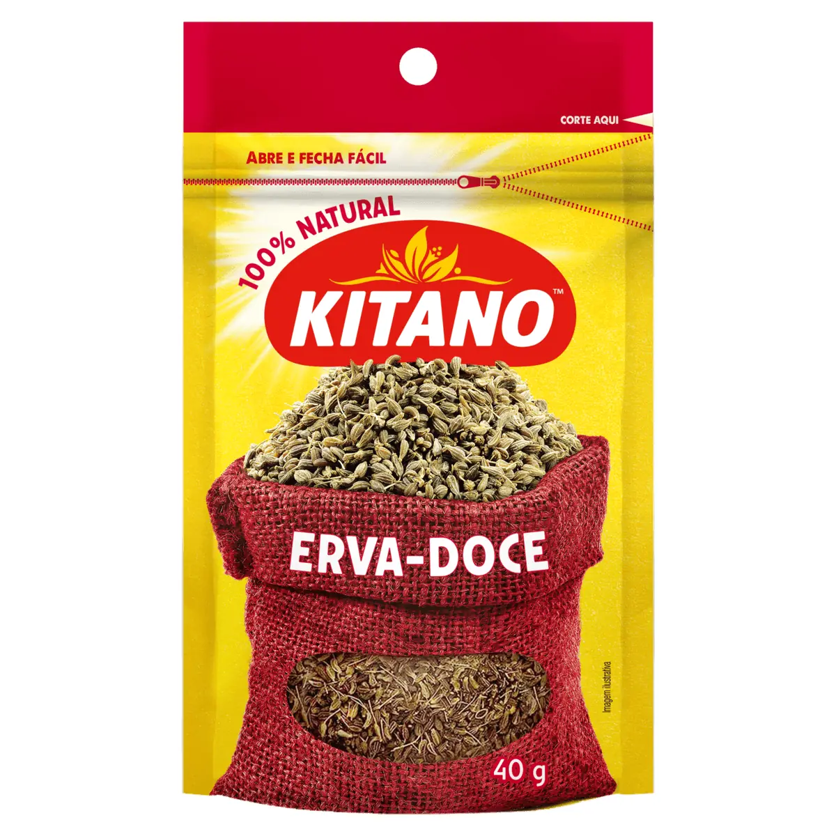 Erva Doce KITANO Pacote 40g