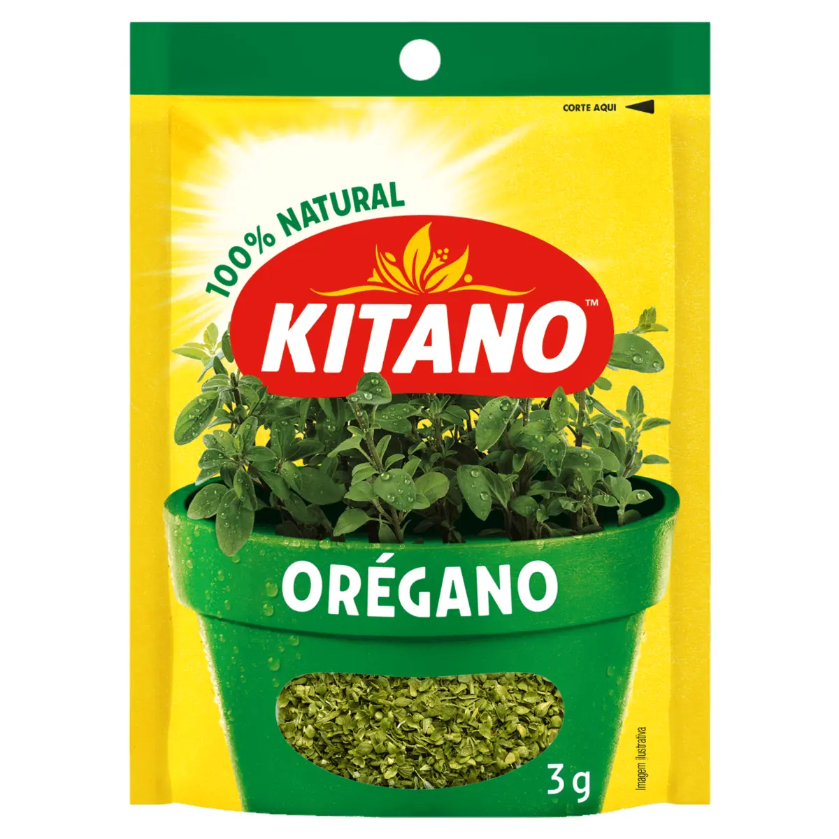Orégano Kitano Pacote 3g