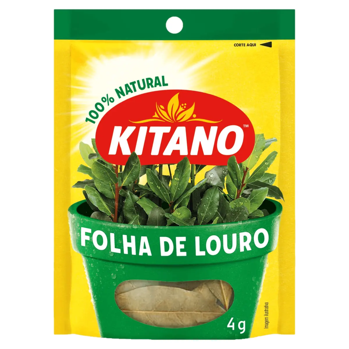 Folha de Louro KITANO Pacote 4g