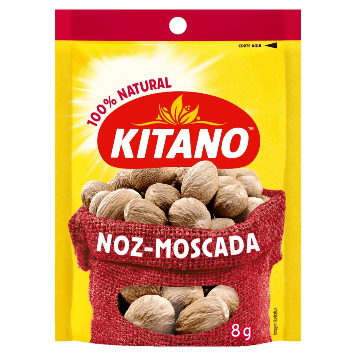 Noz Moscada KITANO Pacote 8g