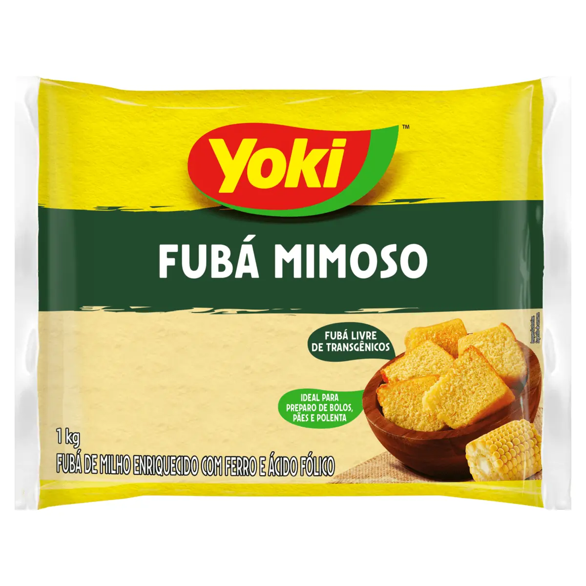 Fubá de Milho YOKI Pacote 1kg