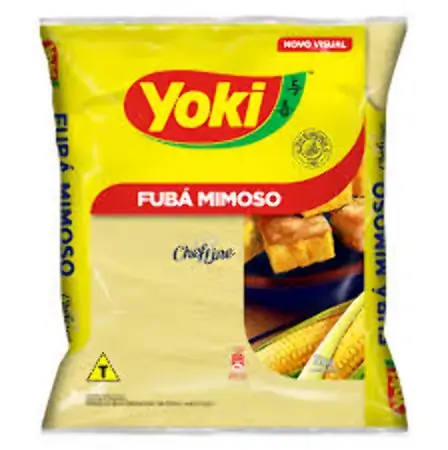 Fubá Mimoso Yoki Chef Line Pacote 5kg