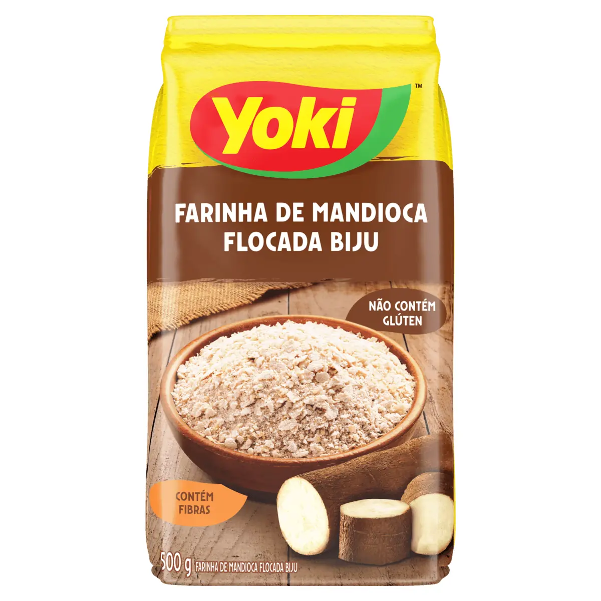 Farinha de Mandioca Biju YOKI Pacote 500g
