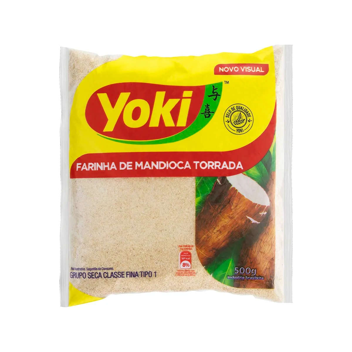 Farinha De Mandioca Torrada YOKI Pacote 500g