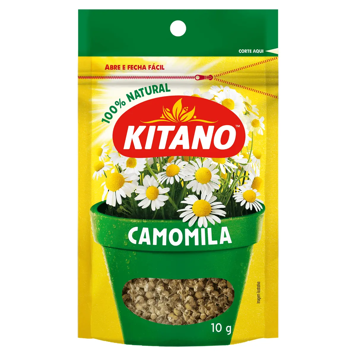 Camomila Kitano Pacote 10g