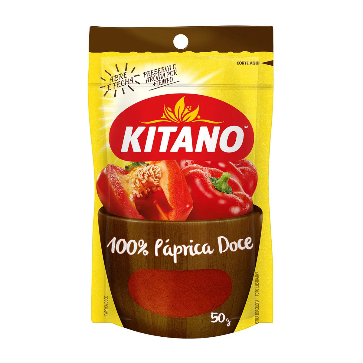 Páprica Doce KITANO Pacote 50g