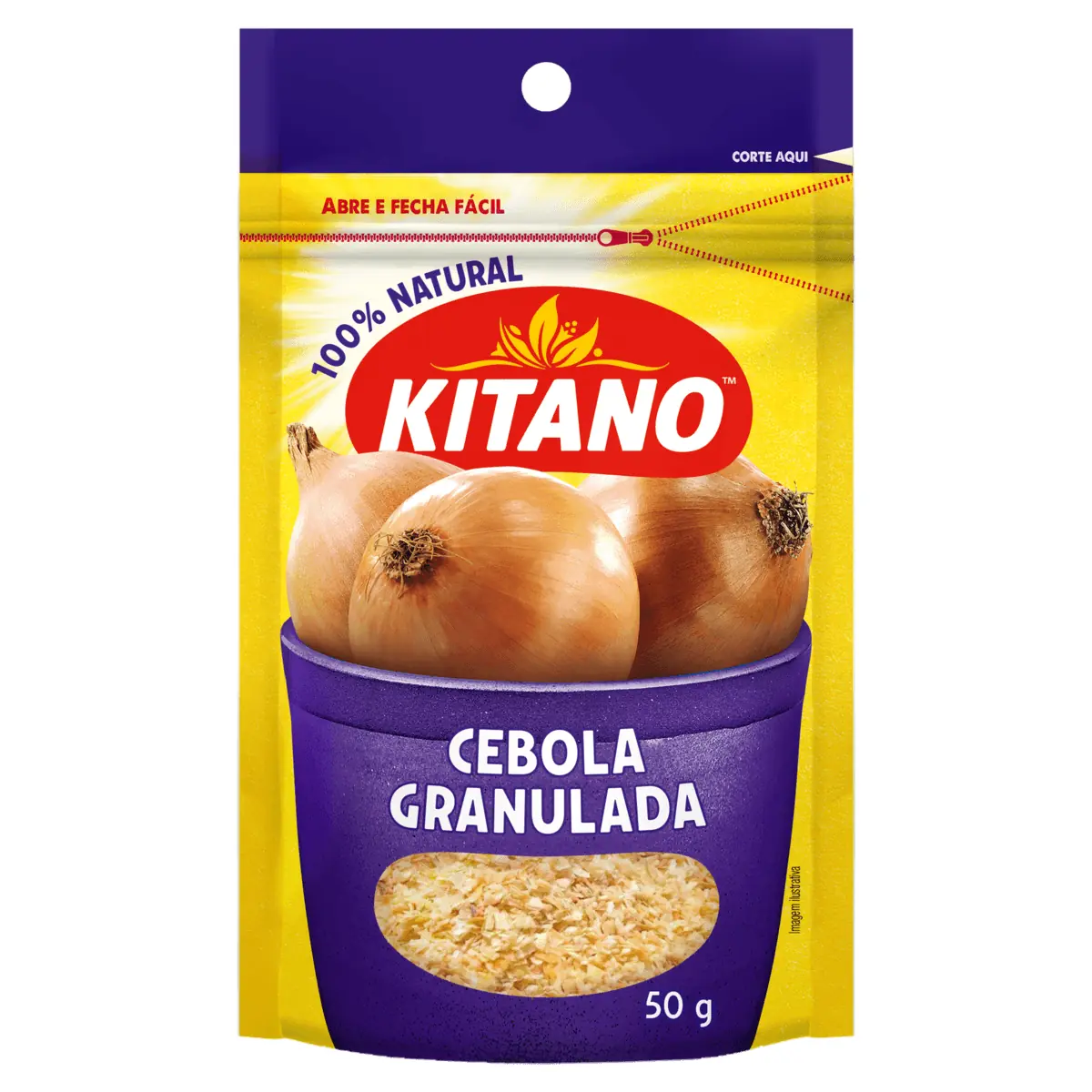 Cebola Granulada KITANO Pacote 50g