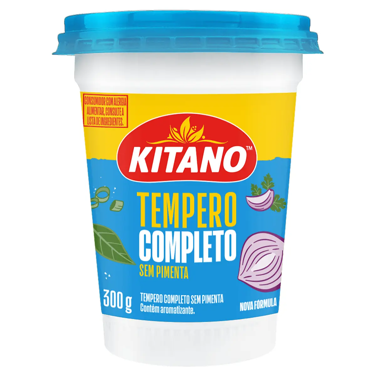 Tempero Completo sem Pimenta Kitano Pote 300g