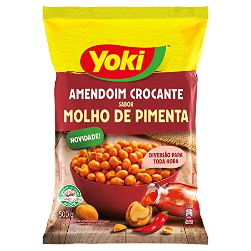 Amendoim Crocante Yoki Sabor Molho De Pimenta 420g