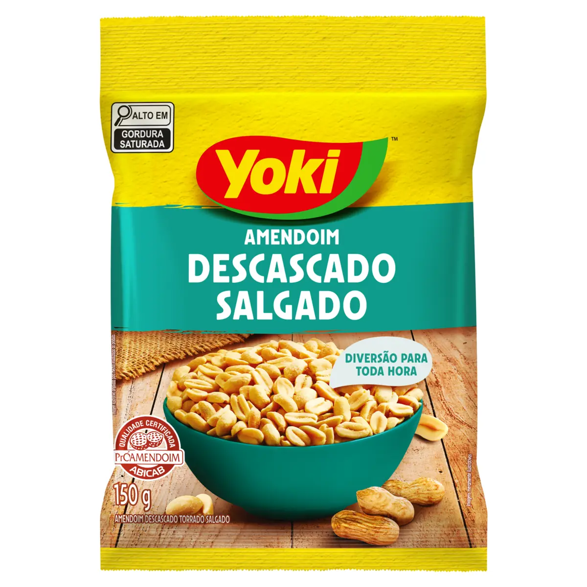 Amendoim Yoki Descascado Salgado 110g