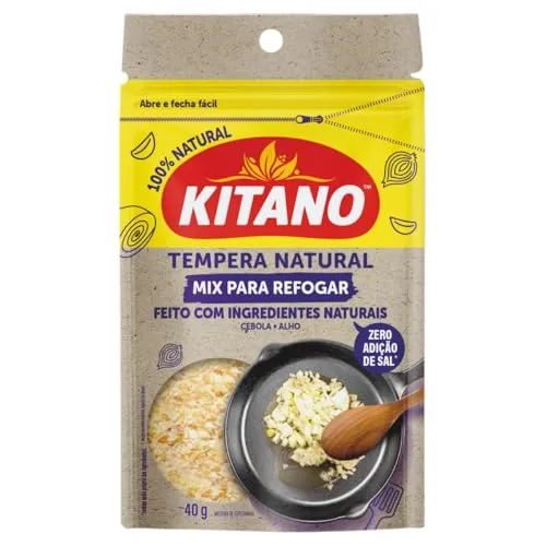 Tempero P/refogar Kitano 40g Cebola E Alho