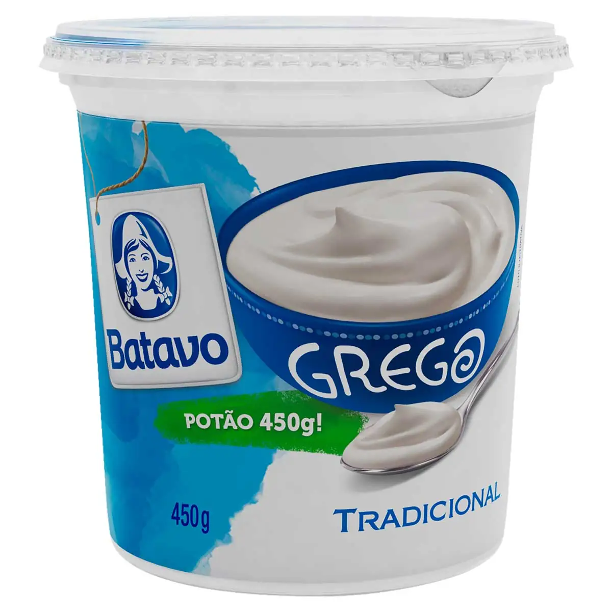 Iogurte Grego Tradicional Batavo 450g