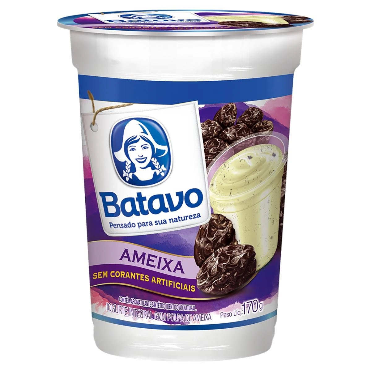 Iogurte com Polpa de Ameixa BATAVO 170g