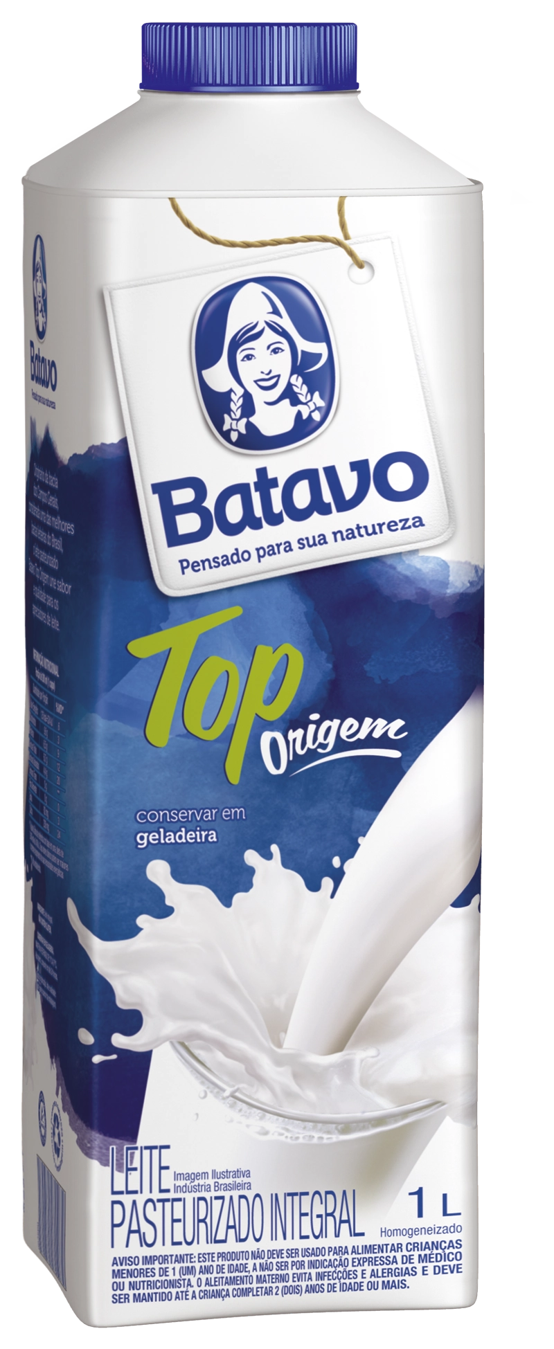 Leite Integral Garrafa 1l Batavo
