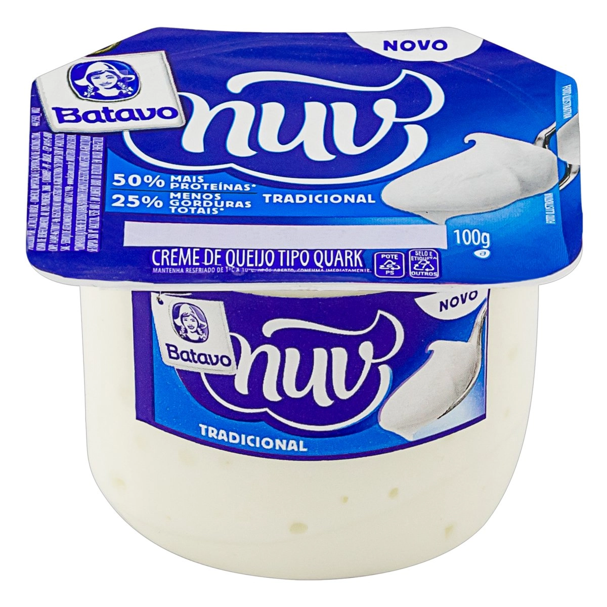 Creme de Queijo Tipo Quark Nuv BATAVO 100g