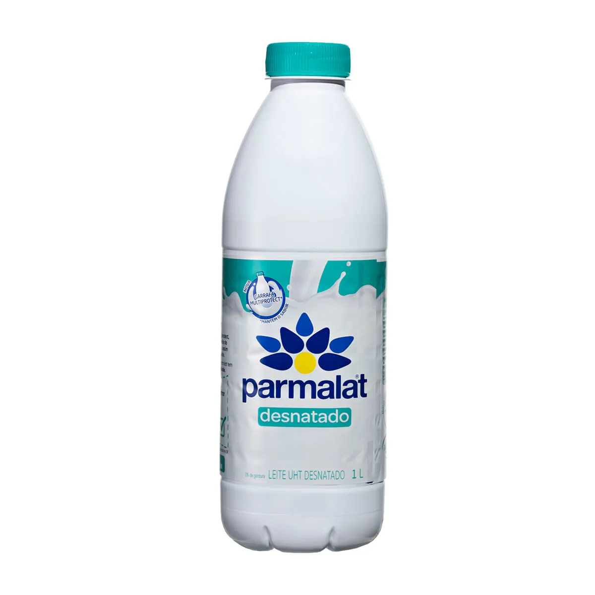 Leite UHT Desnatado Parmalat Garrafa 1 Litro