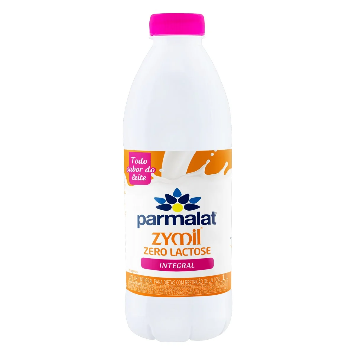 Leite Integral Zero Lactose Parmalat Zymil 1L