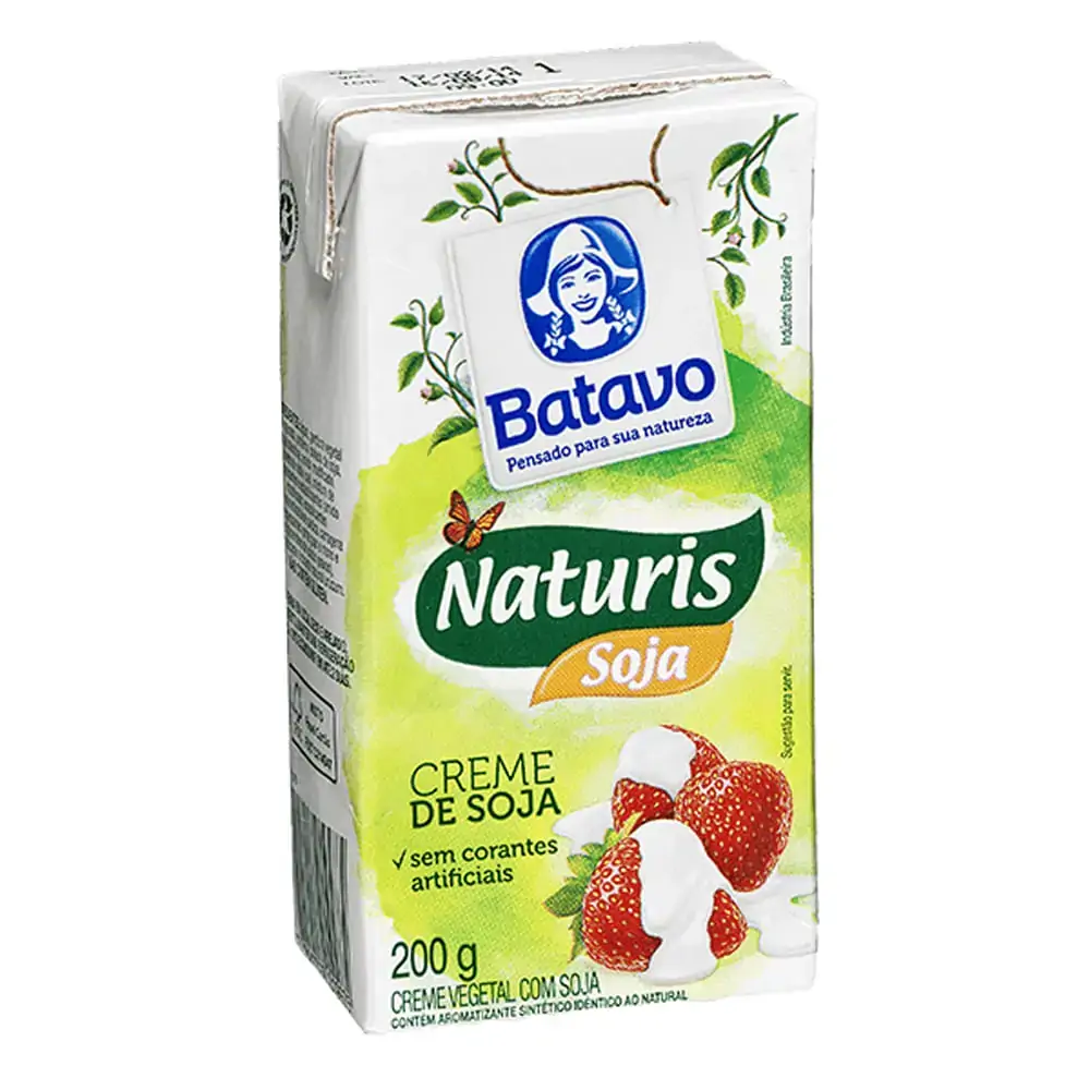 Creme De Soja Batavo Naturis Caixa 200g