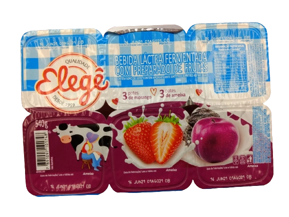 Iogurte Elege Morango/ameixa