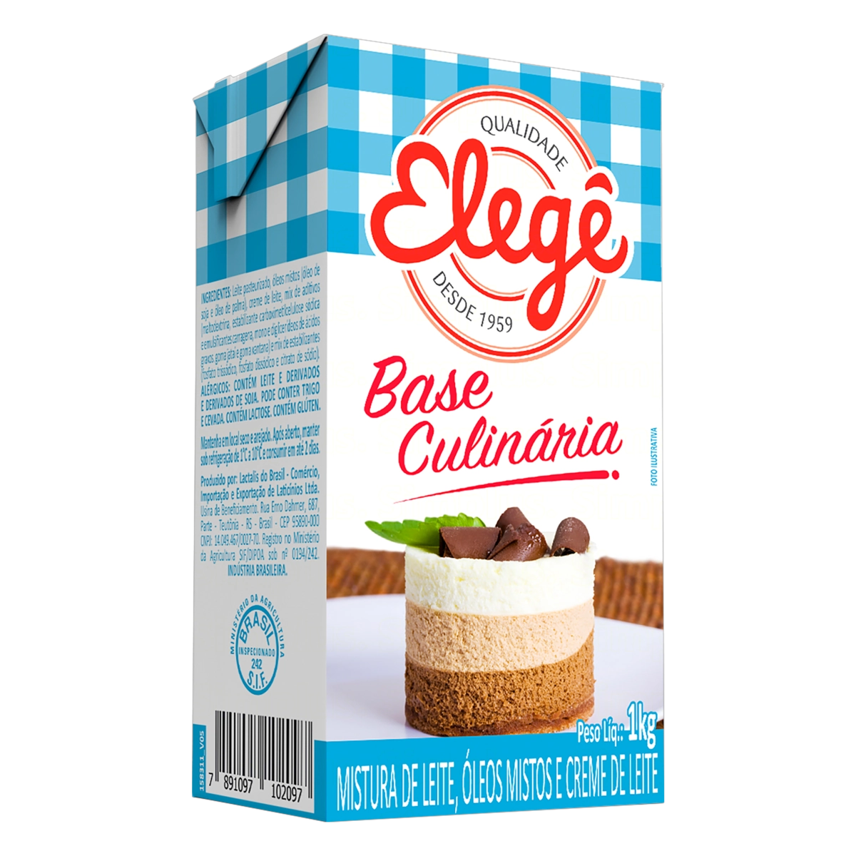 Base Culinária Elegê Caixa 1kg