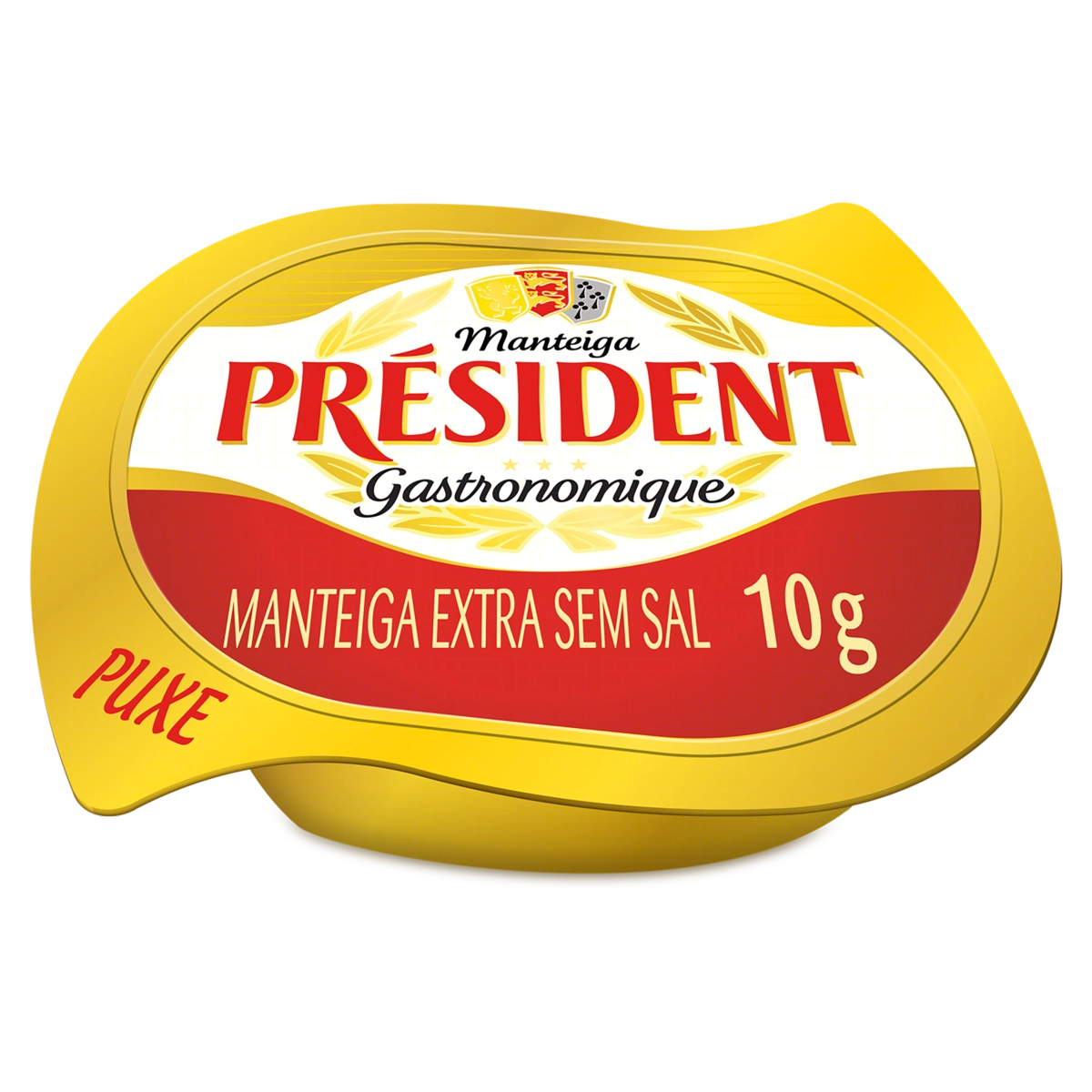 Manteiga Extra Sem Sal Président Gastronomique Pote 10g