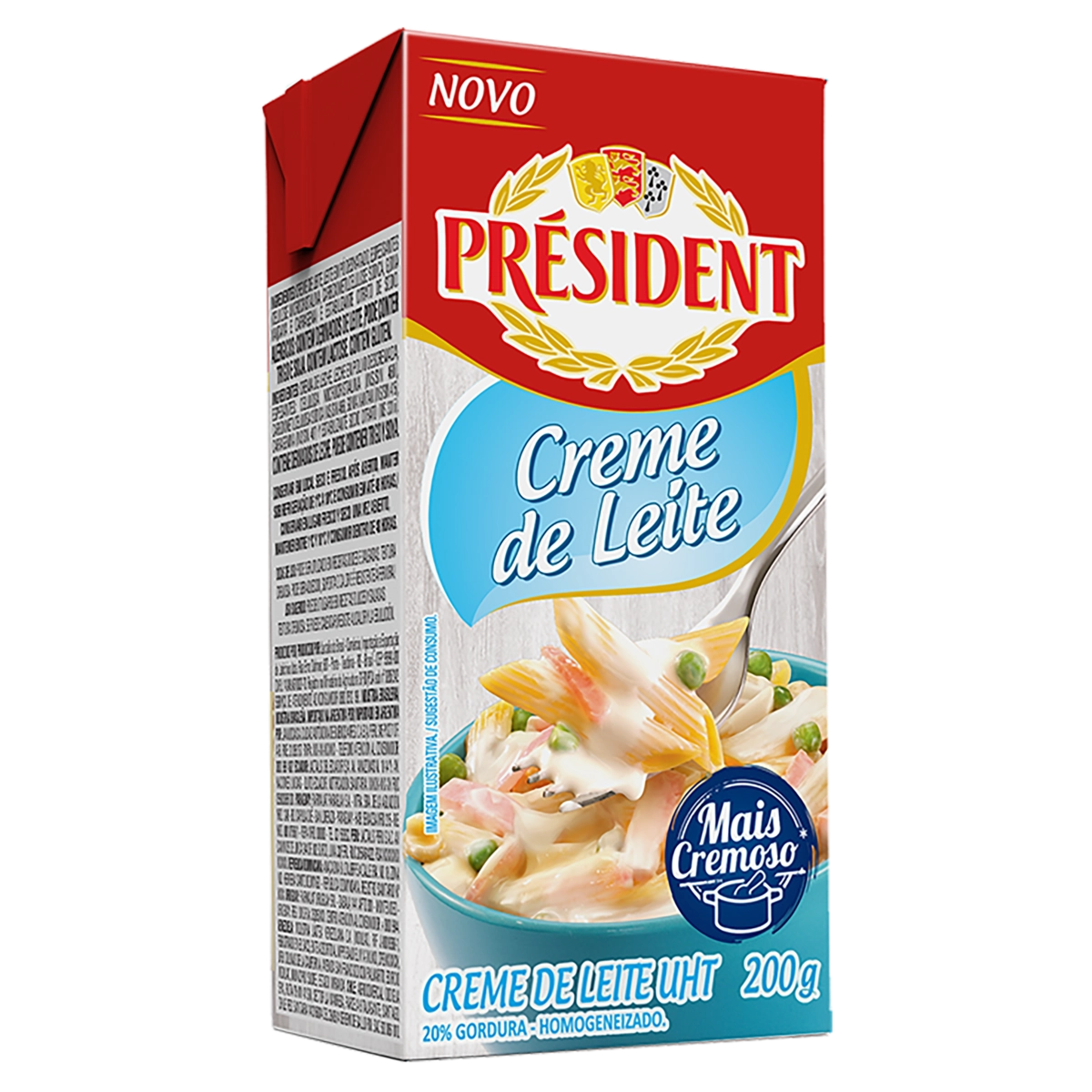 Creme de Leite UHT Homogeneizado Président Caixa 200g