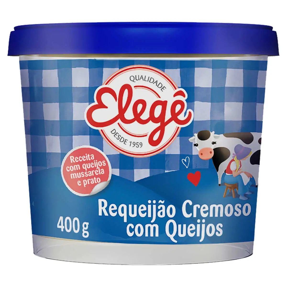 Requeijão Cremoso com Queijo Elegê 400 g