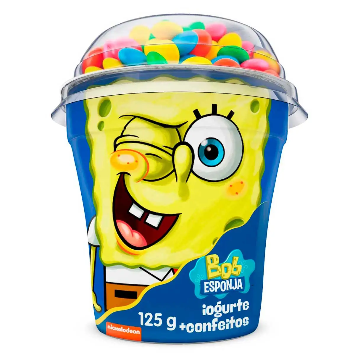Iogurte com Confeito Bob Esponja Batavo 125g