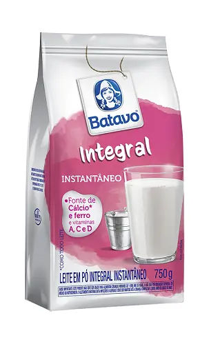 Leite Pó Instantâneo Integral Batavo Pouch 750g