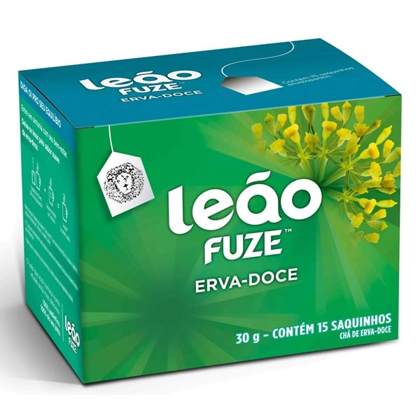 Chá De Erva Doce 15 Saquinhos Leão 30g