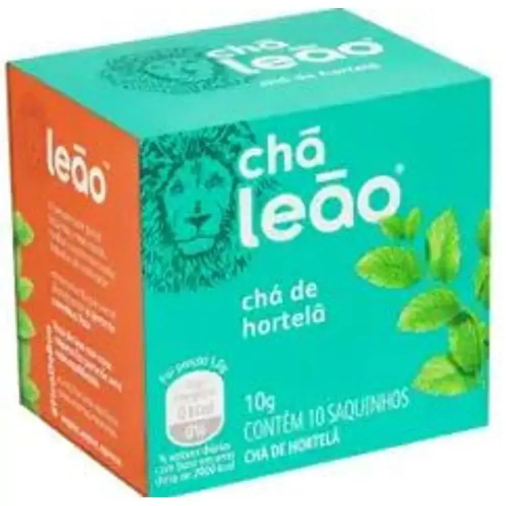 Chá Hortelã Leão Fuze - 10 Sachês