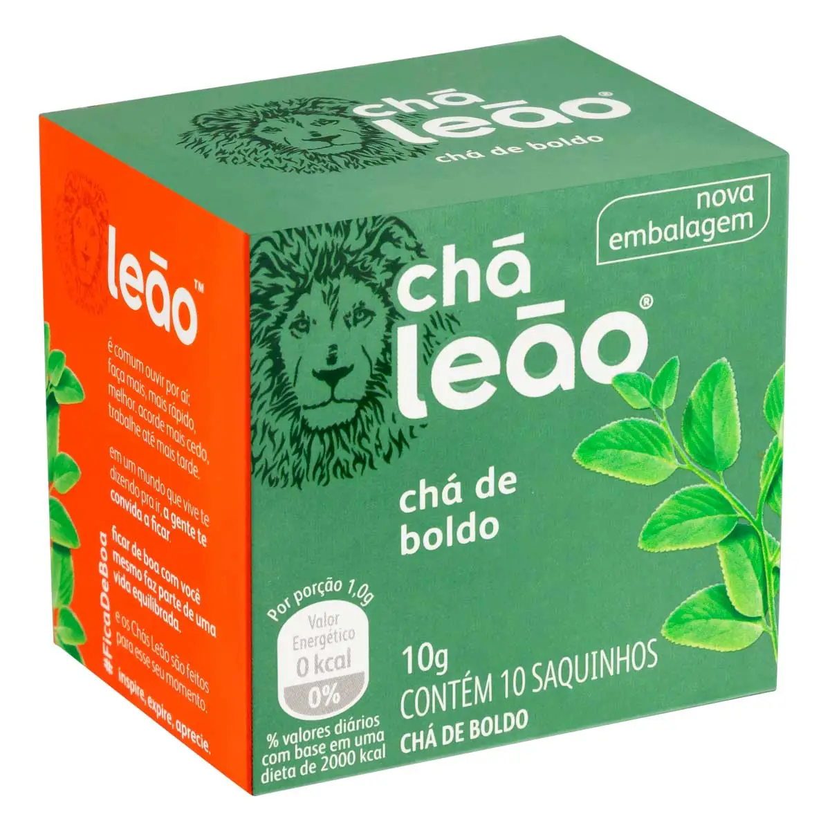 Chá de Boldo do Chile Leão Fuze - 10 Sachês