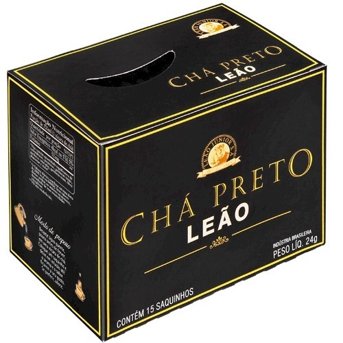 Chá Preto 15 Saquinhos Leão 24g