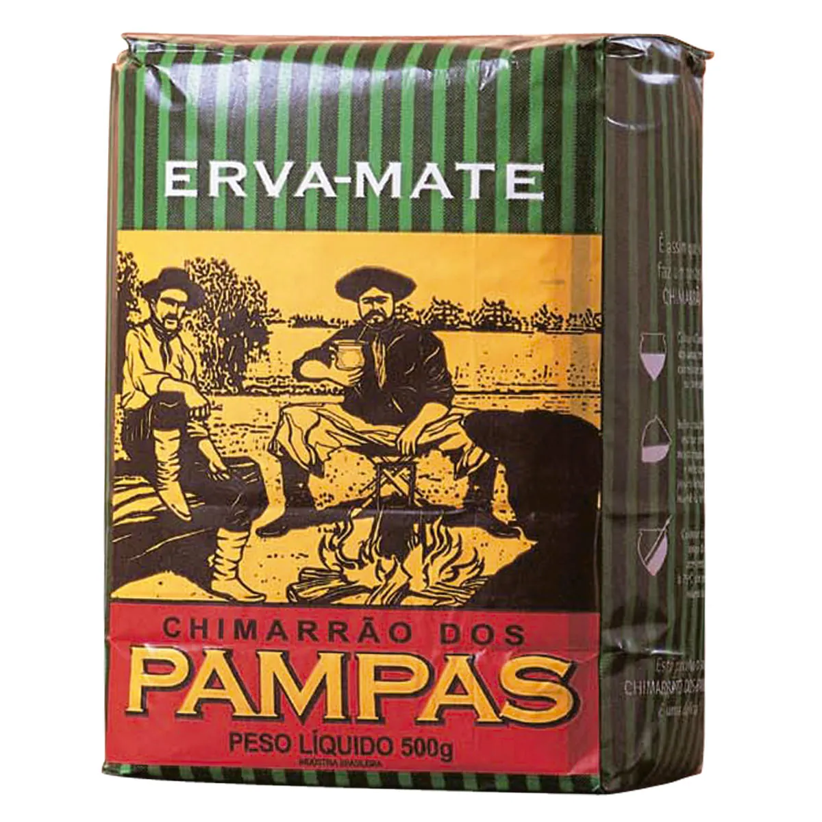 Erva Mate Chimarrão Dos Pampas Pacote 500g