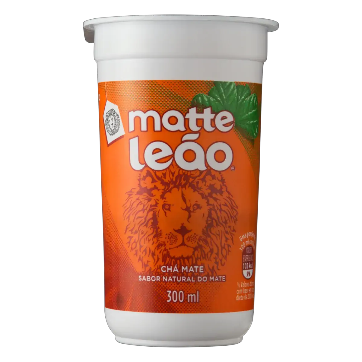 Chá Mate Natural Matte Leão Copo 300ml
