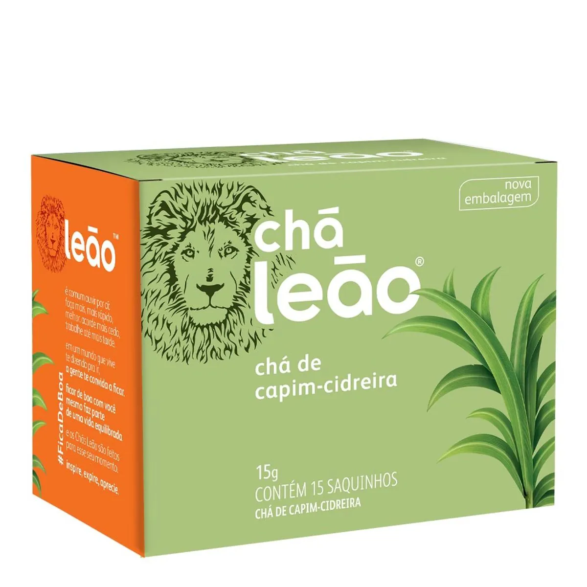 Chá de Capim Cidreira Leão Fuze - 15 Sachês
