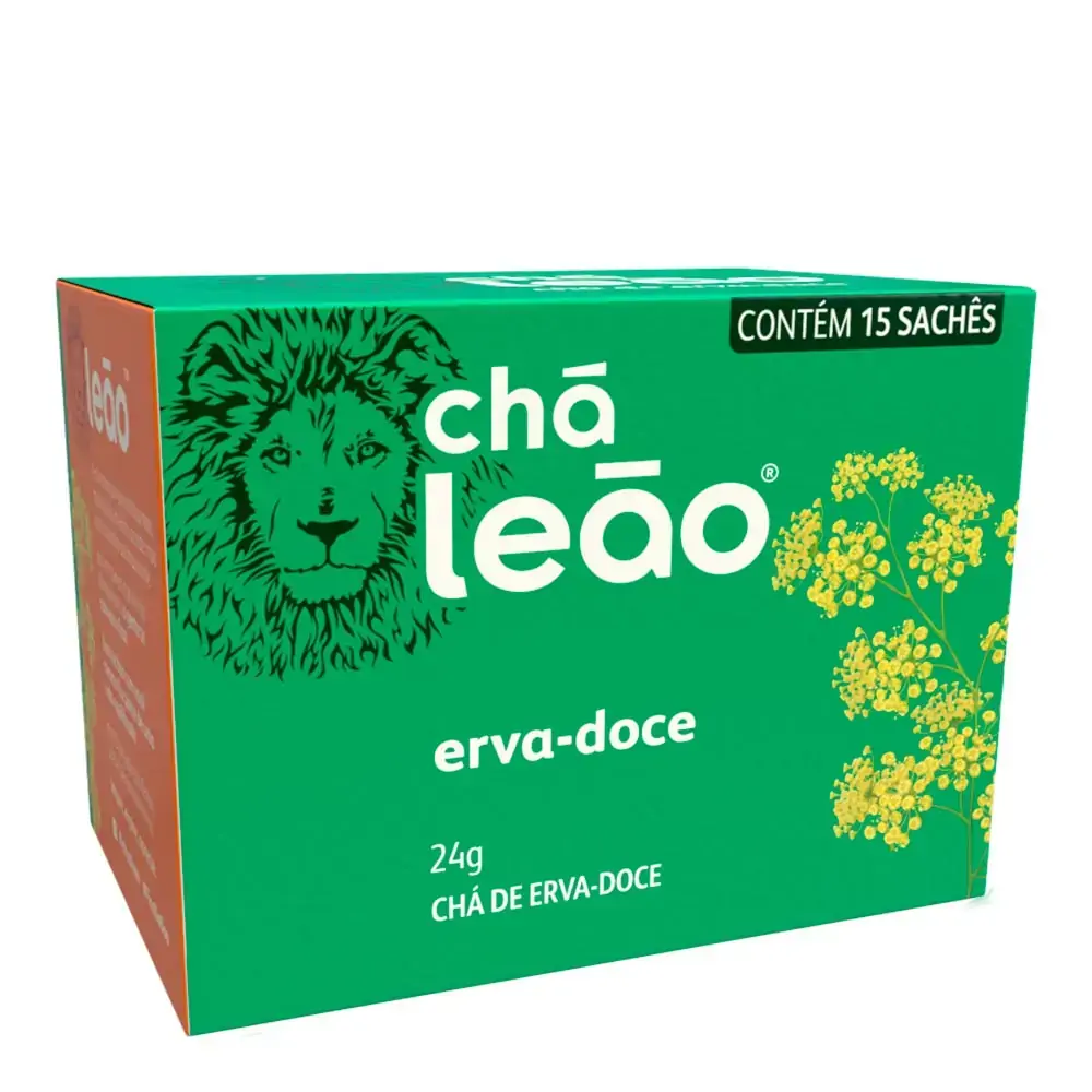 Chá de Erva Doce Leão Fuze - 15 Sachês