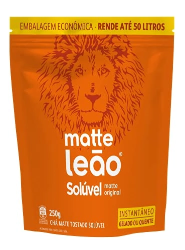 Chá Mate Tostado Original Matte Leão Pouch 250g Embalagem Econômica