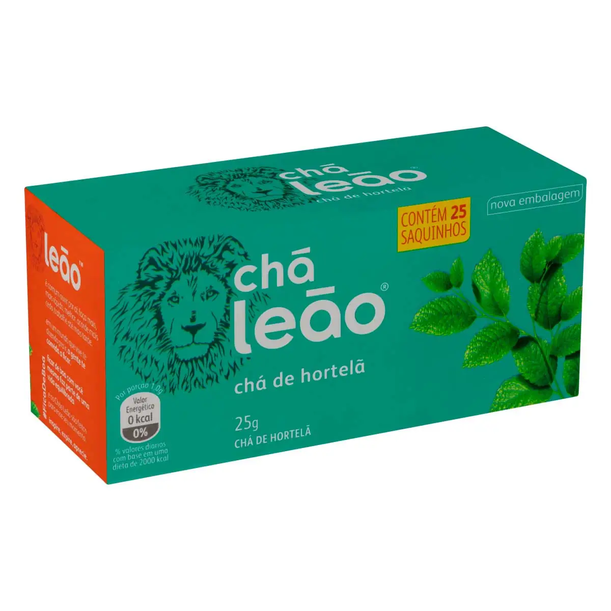Chá de Hortelã Leão - 25 Sachês