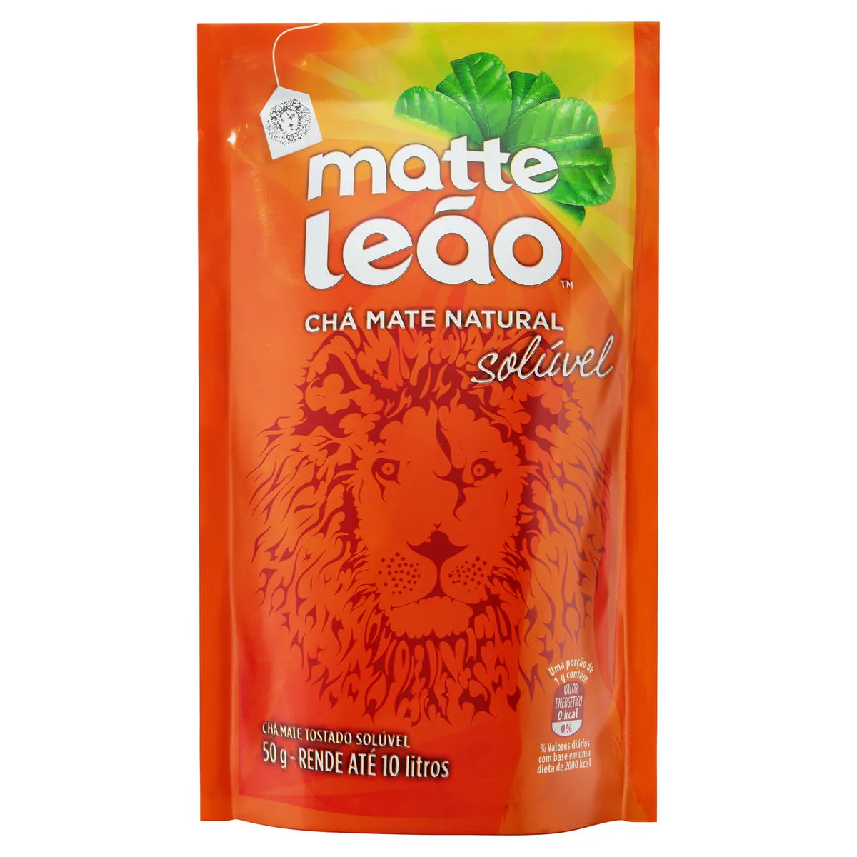 Chá Matte Original Solúvel Leão 50g