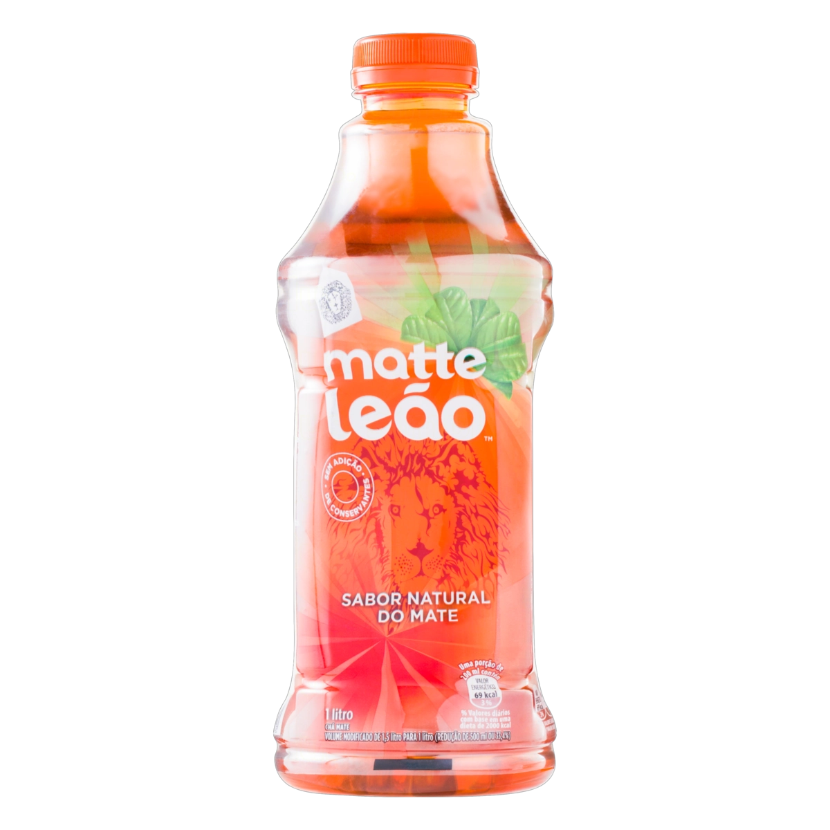 Chá Mate Natural Matte Leão Garrafa 1l