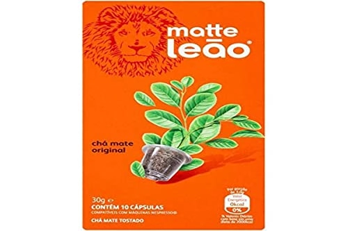 Chá Mate em Cápsula Original Matte Leão Caixa 30g 10 Unidades