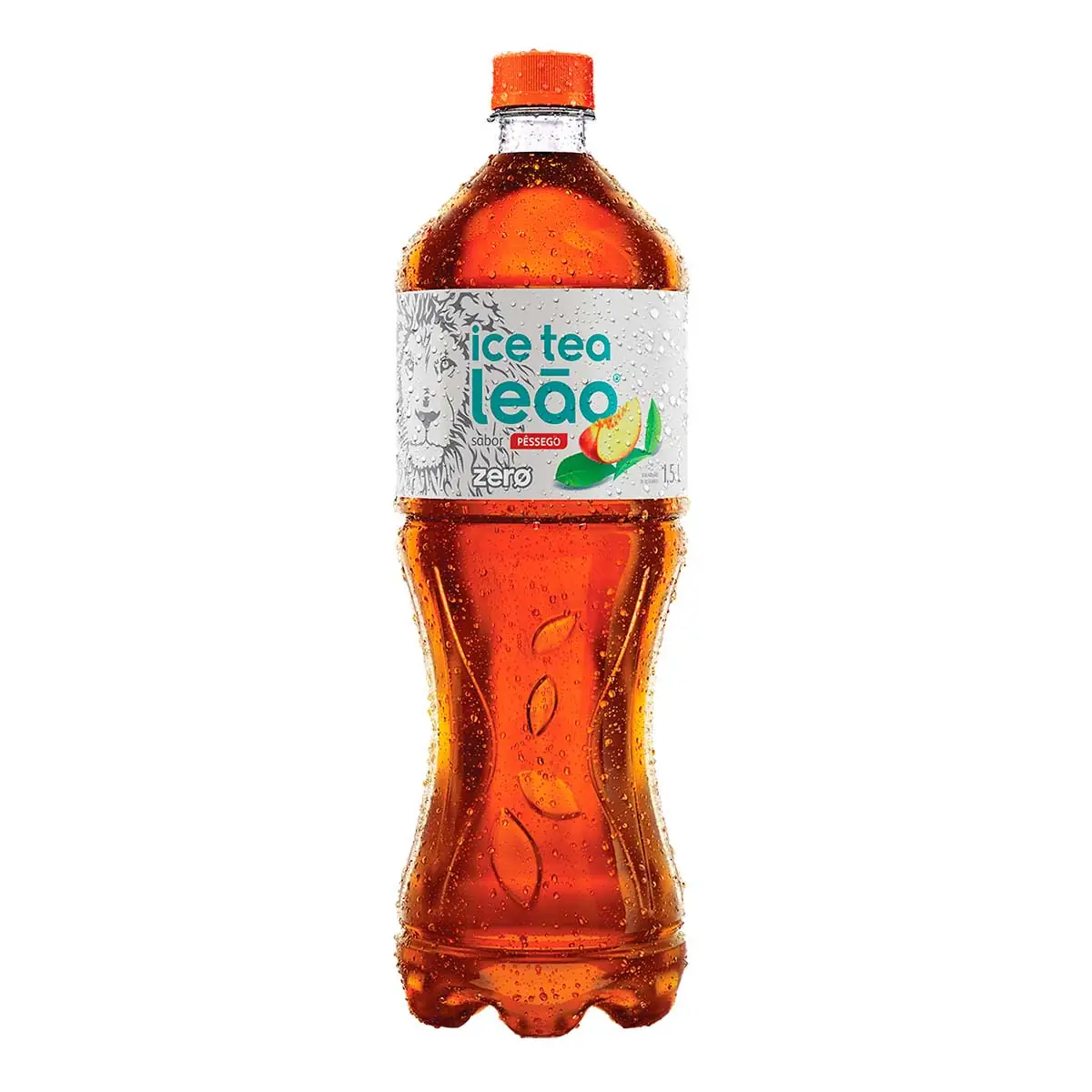 Chá Ice Tea Leão Sabor Pêssego Zero PET 1,5L
