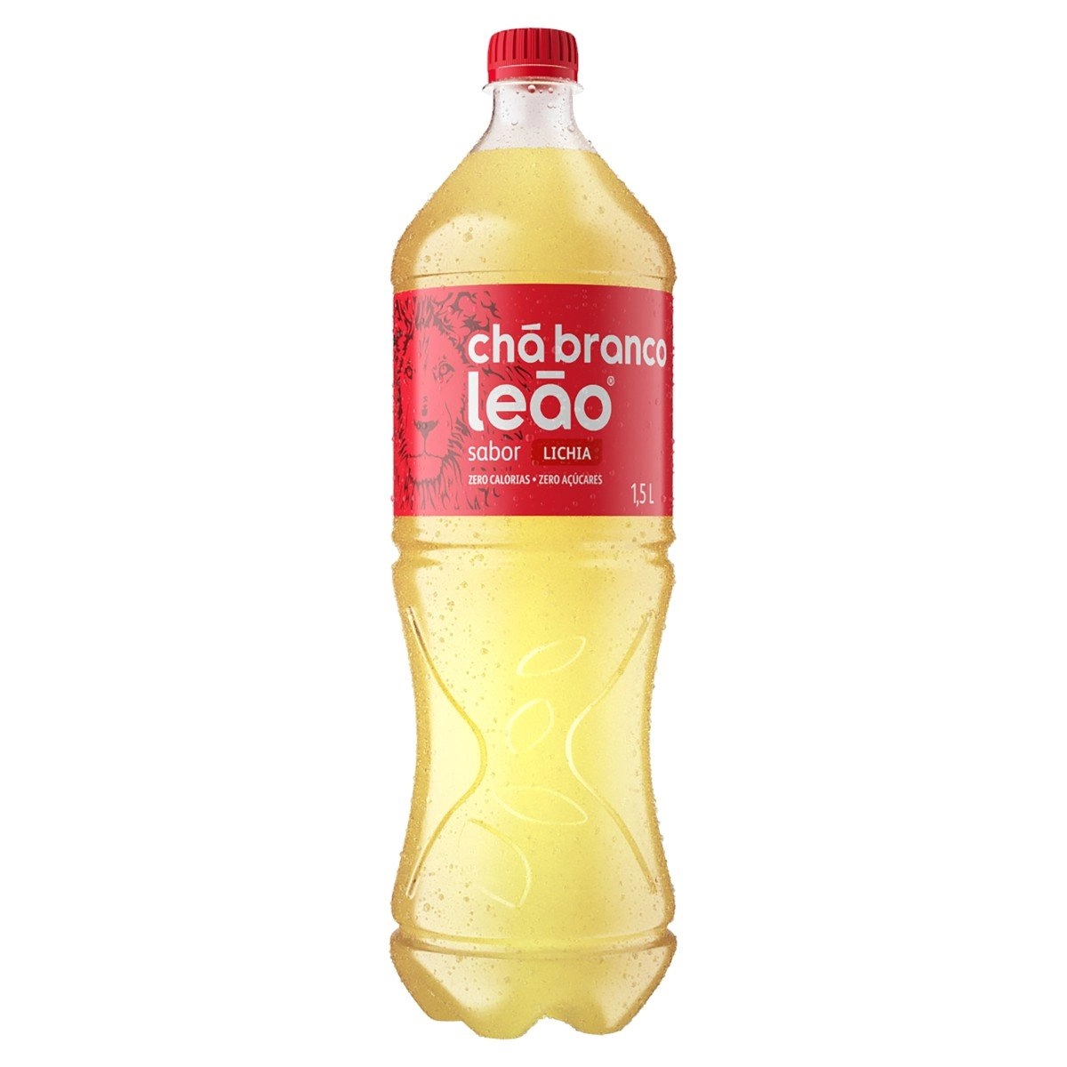 Chá Branco Lichia Zero Açúcar Leão Garrafa 1,5l