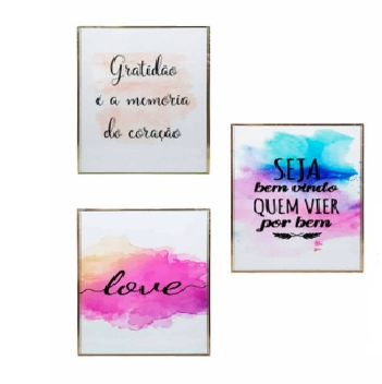 Quadro Dream Sortido 20x25cm Ref.4293 Planeta