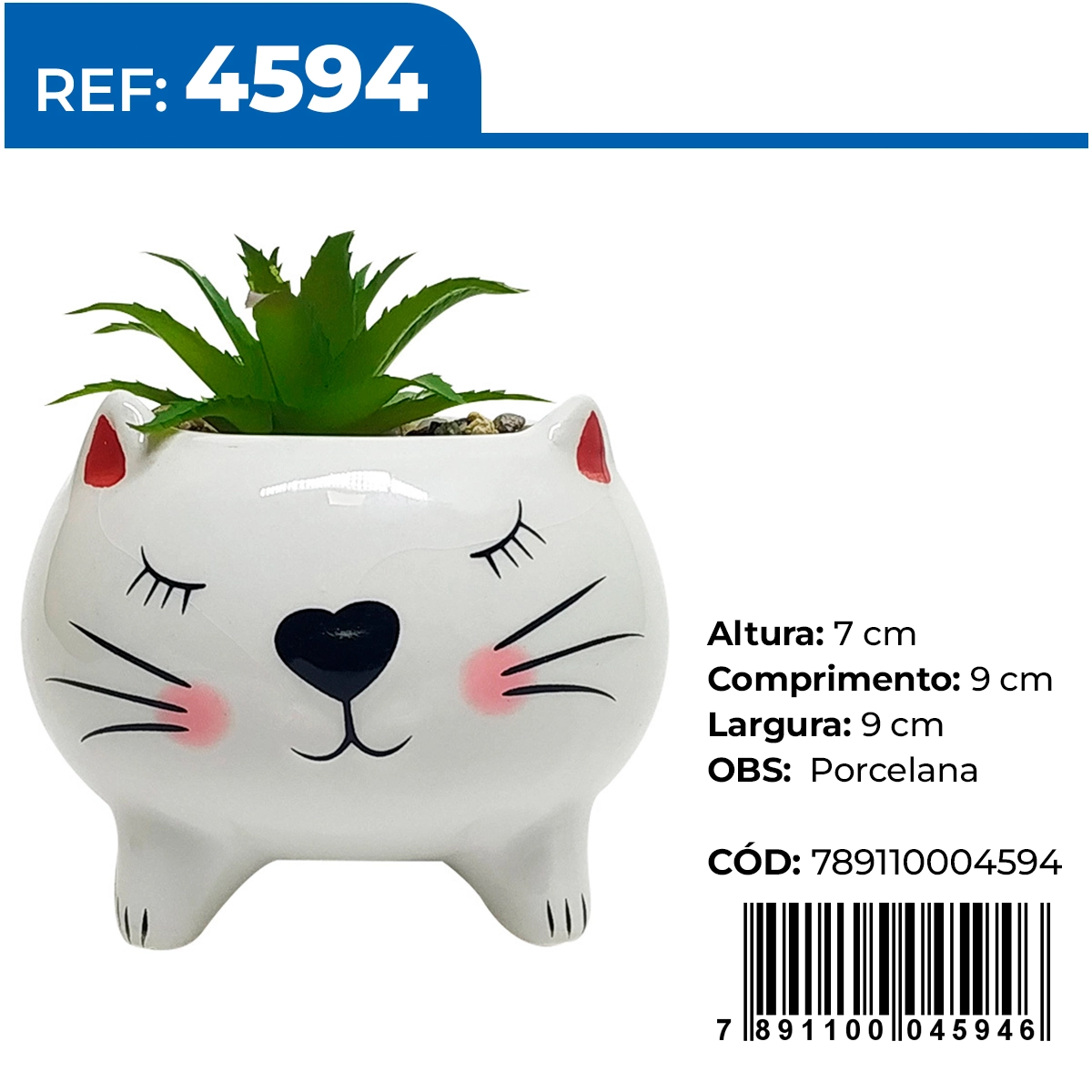 Vaso Planta Artificial 8.5cm 4594 Planeta