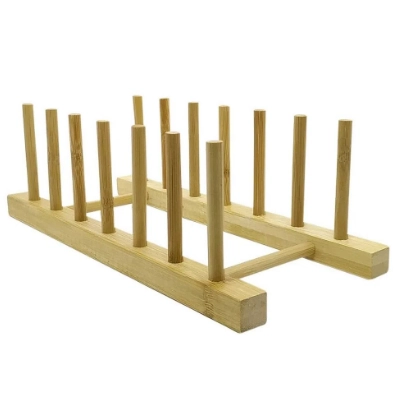 Escorredor Pratos 28x12cm Bambu Consumo